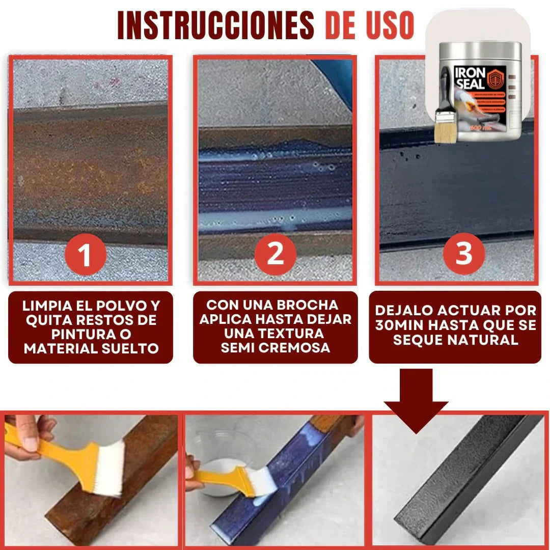 Iron seal reparacion Color AMARILLO