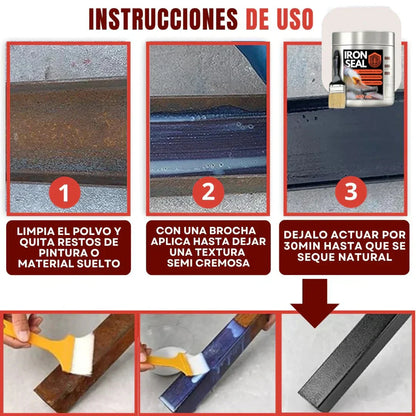 Iron seal reparacion Color AMARILLO